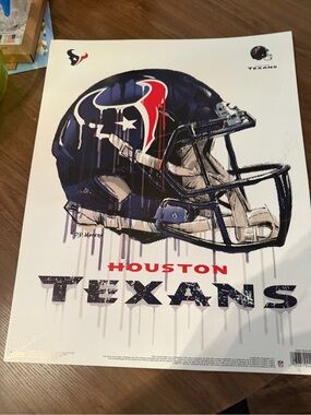 Houston Texans & NFL Helmets Poster Collection – Official Licensed Prints